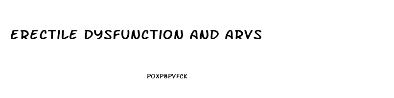 erectile dysfunction and arvs