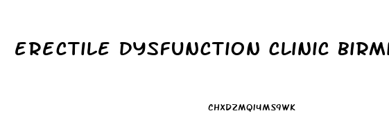 erectile dysfunction clinic birmingham