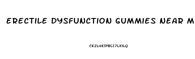 erectile dysfunction gummies near me