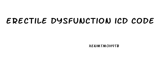 erectile dysfunction icd code