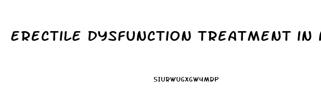 erectile dysfunction treatment in nigeria