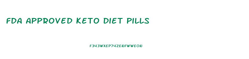 fda approved keto diet pills