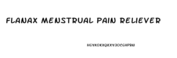 flanax menstrual pain reliever