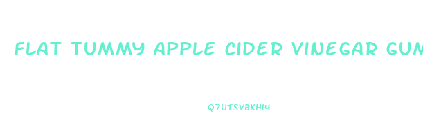 flat tummy apple cider vinegar gummies walmart