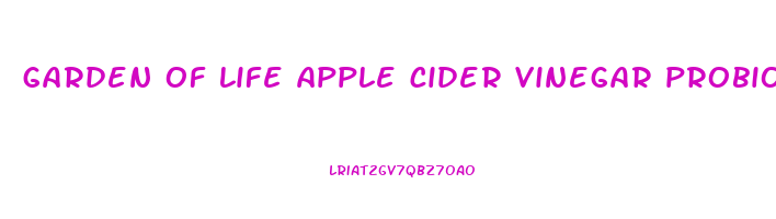 garden of life apple cider vinegar probiotic gummies