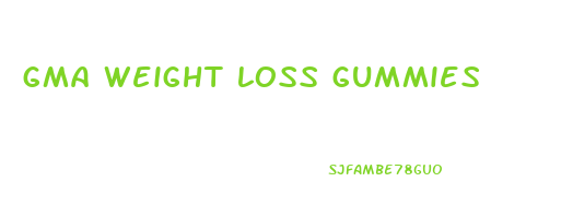 gma weight loss gummies