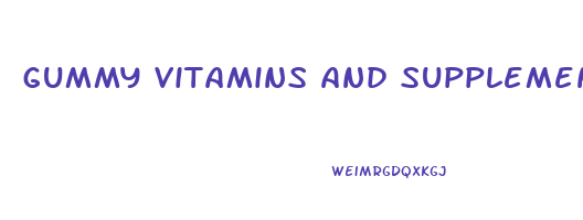 gummy vitamins and supplements for weight loss