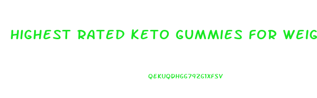 highest rated keto gummies for weight loss