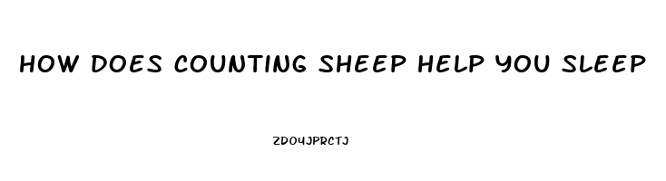 how does counting sheep help you sleep