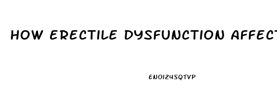 how erectile dysfunction affects a marriage