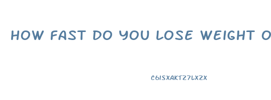 how fast do you lose weight on ozempic reddit