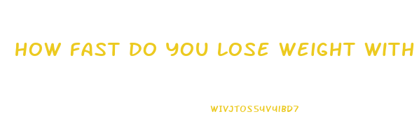 how fast do you lose weight with cancer