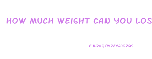 how much weight can you lose in 15 days
