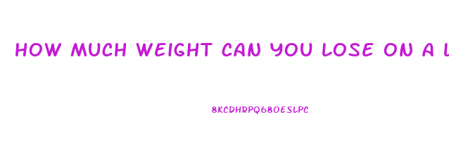 how much weight can you lose on a low carb diet