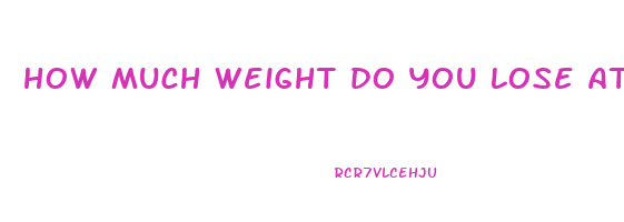 how much weight do you lose at night