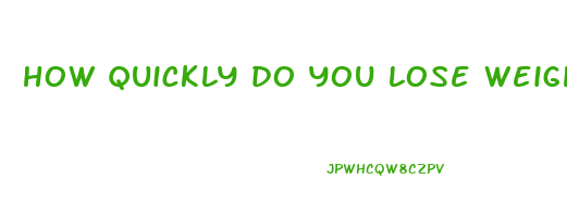 how quickly do you lose weight on semaglutide