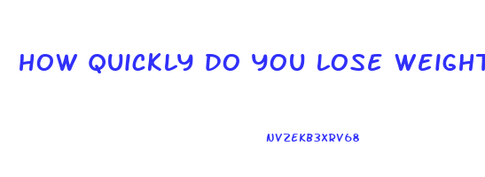 how quickly do you lose weight on wegovy