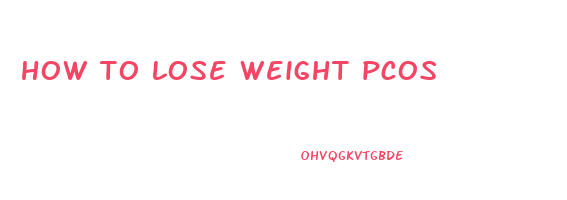 how to lose weight pcos