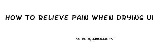 how to relieve pain when drying up breast milk