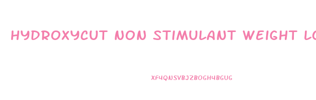 hydroxycut non stimulant weight loss gummies