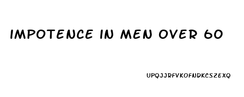 impotence in men over 60