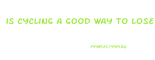 is cycling a good way to lose weight