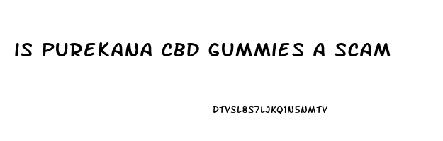 is purekana cbd gummies a scam