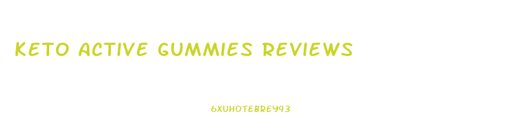 keto active gummies reviews
