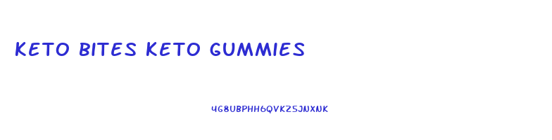 keto bites keto gummies