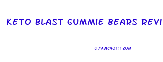 keto blast gummie bears reviews