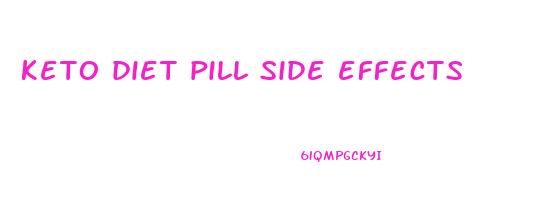 keto diet pill side effects