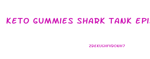 keto gummies shark tank episode