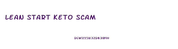 lean start keto scam