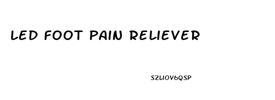 led foot pain reliever