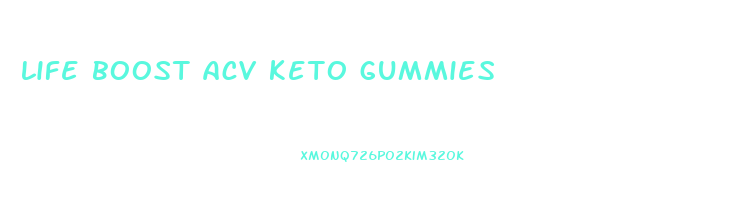 life boost acv keto gummies