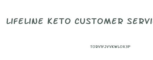 lifeline keto customer service