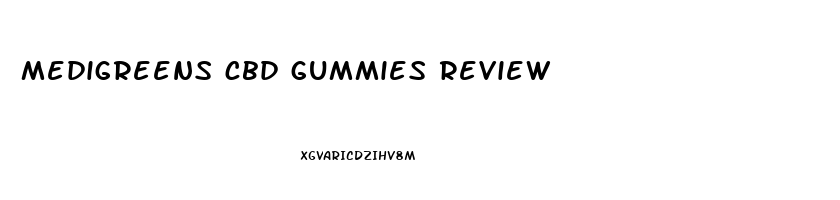medigreens cbd gummies review