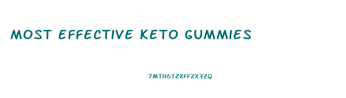 most effective keto gummies