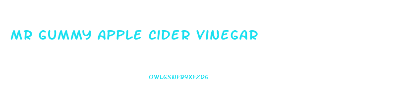 mr gummy apple cider vinegar