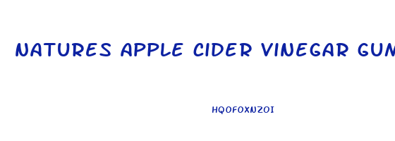natures apple cider vinegar gummies