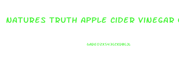 natures truth apple cider vinegar gummies costco