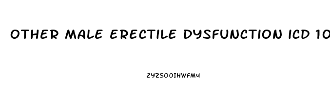 other male erectile dysfunction icd 10