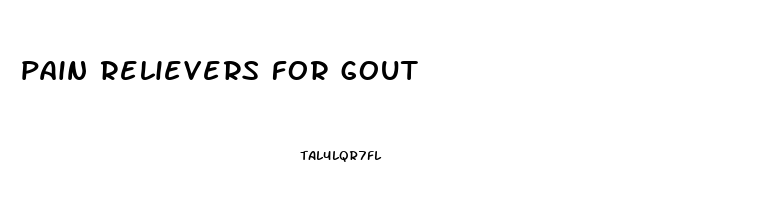 pain relievers for gout