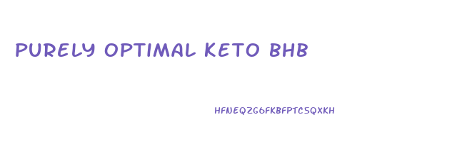purely optimal keto bhb
