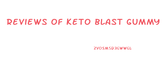 reviews of keto blast gummy bears