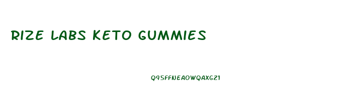 rize labs keto gummies