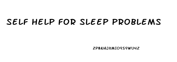 self help for sleep problems