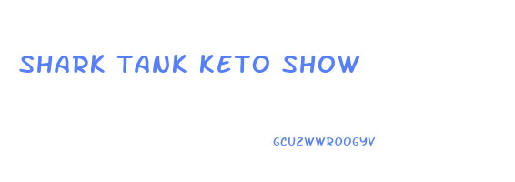 shark tank keto show