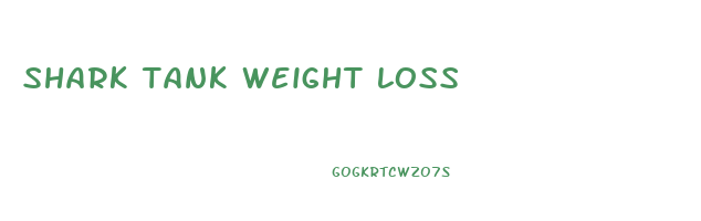 shark tank weight loss