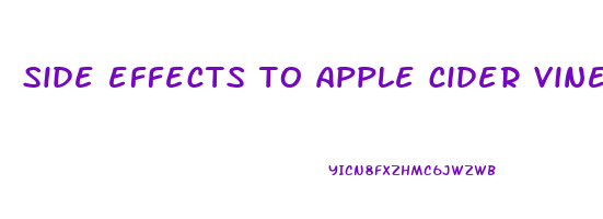 side effects to apple cider vinegar gummies